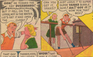 Illustration for article titled 10 Strangest Advertising Superheroes of the 1940s